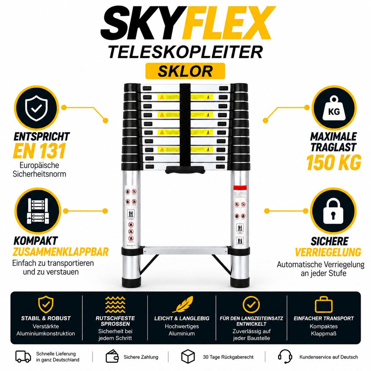 Teleskopleiter 3,2 m SkyFlex™