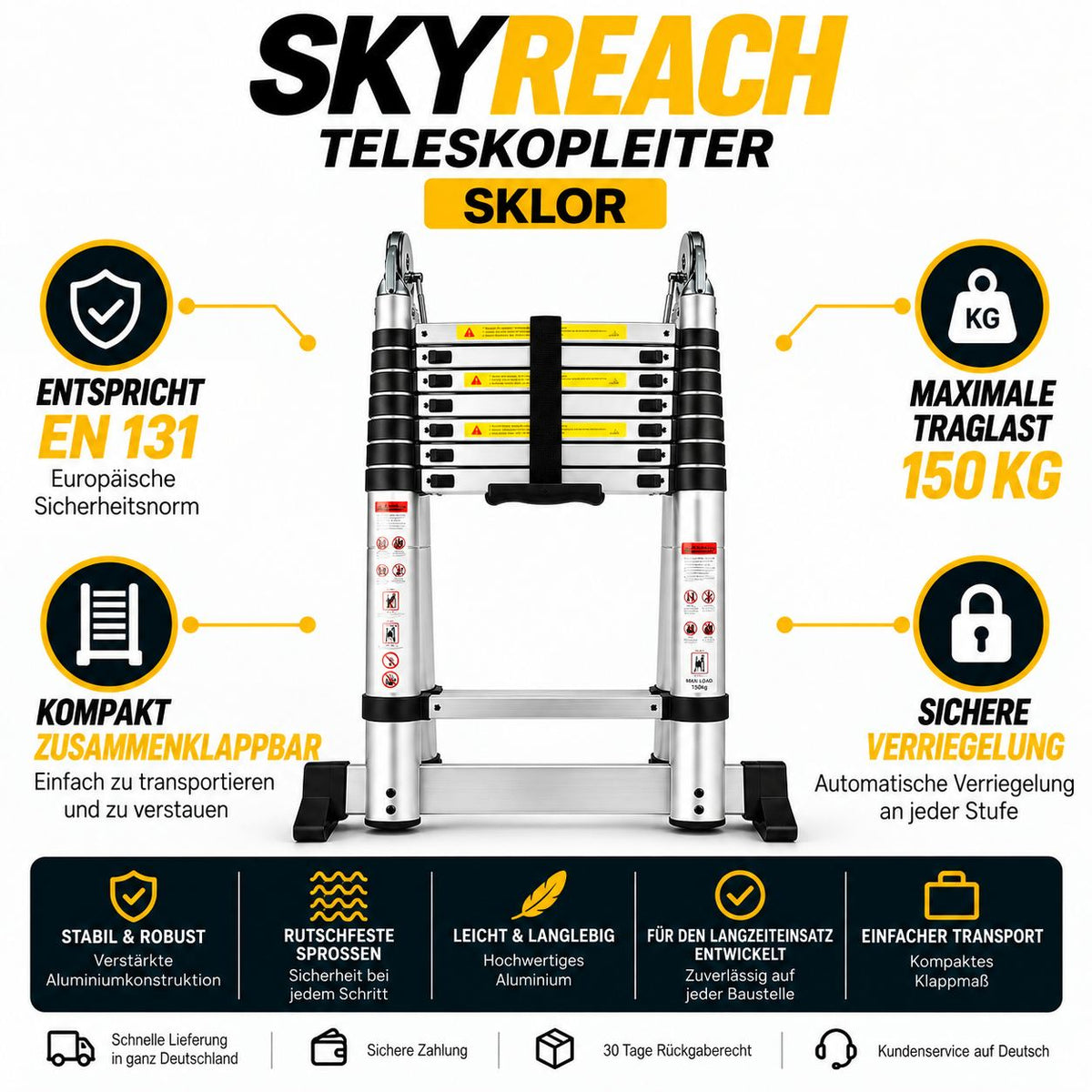 Multifunktionsleiter 2,5 m SkyReach™